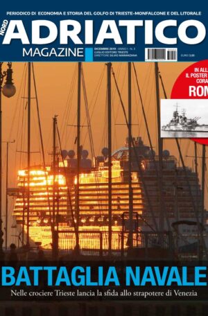 Copertina Nord Adriatico Magazine n. 3, dicembre 2019: Battaglia navale